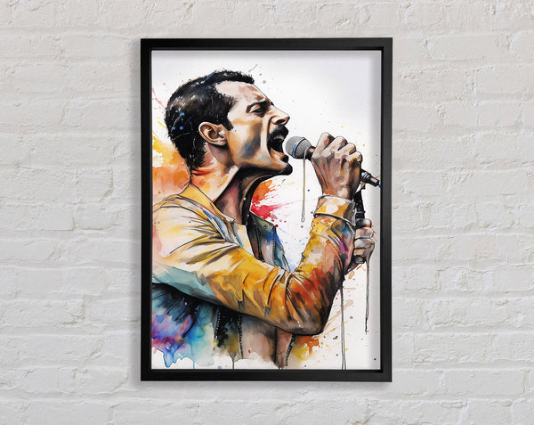 Freddie Mercury Watercolour