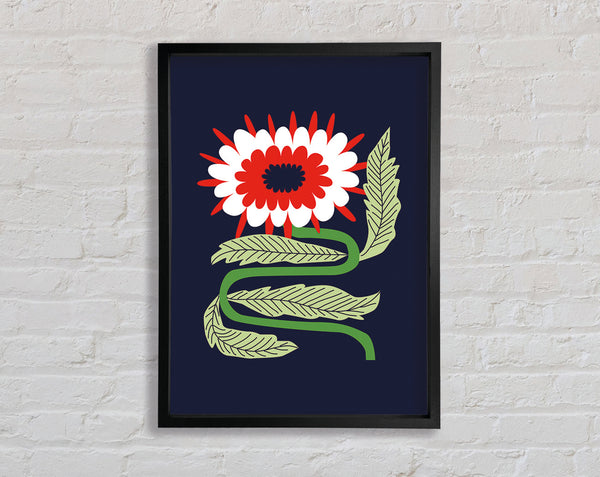 Funky Bohemian Flower Art