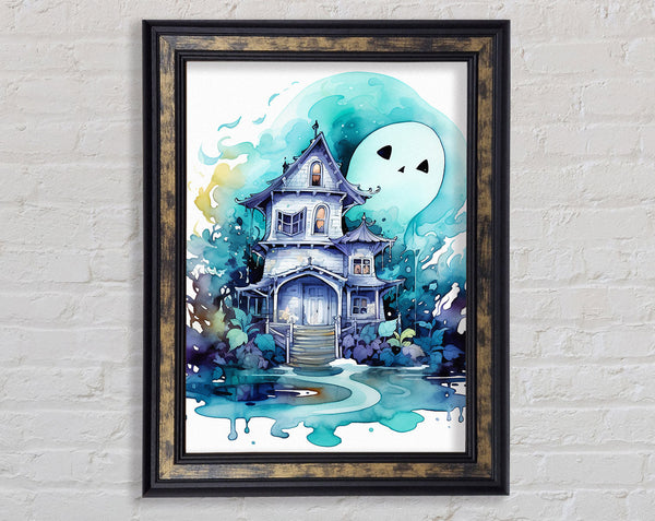 Ghost House Watercolour