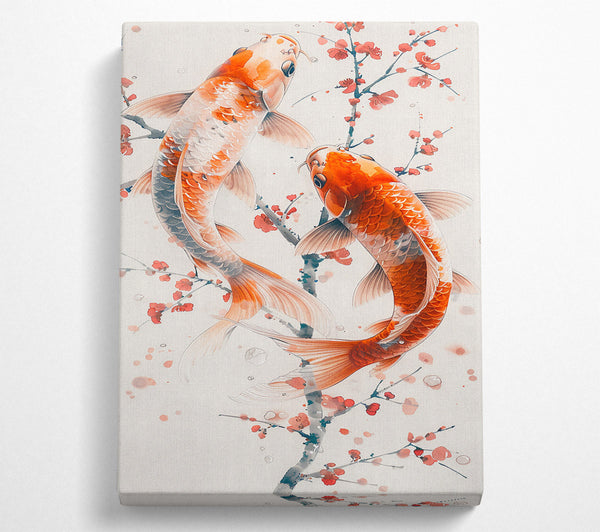 Orange Koi Bloom