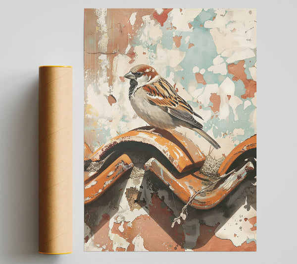 Rusty Orange Sparrow