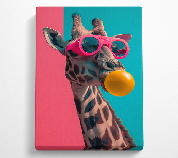 Pink Giraffe Bubble Gum