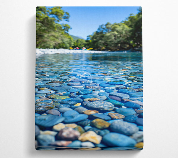 Aqua River Stones