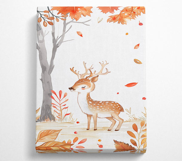 Orange Autumn Fawn