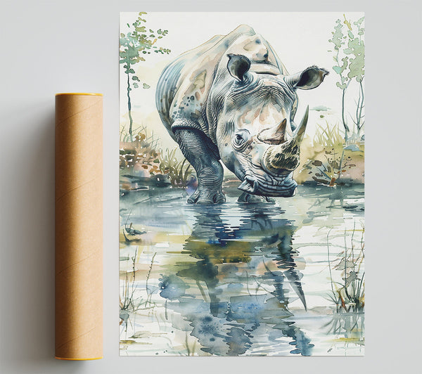 Blue Rhino Reflection