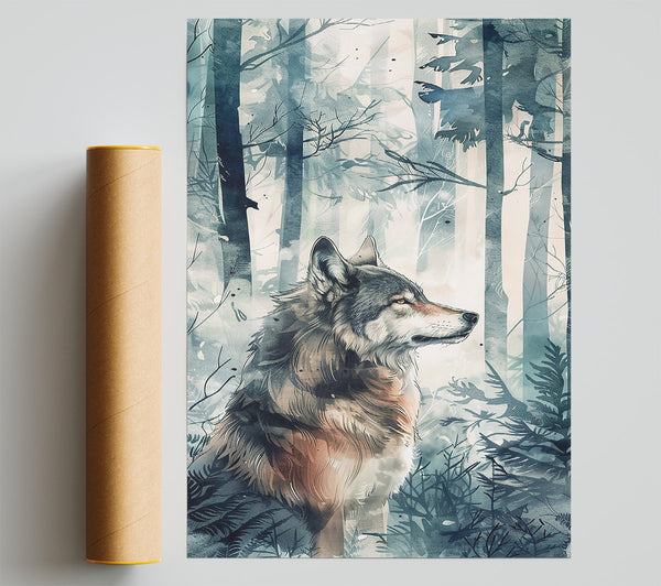 Blue Forest Wolf