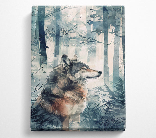 Blue Forest Wolf