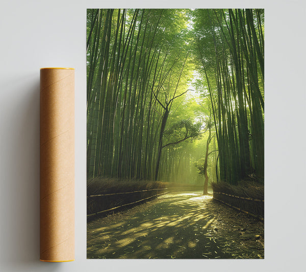 Golden Bamboo Path