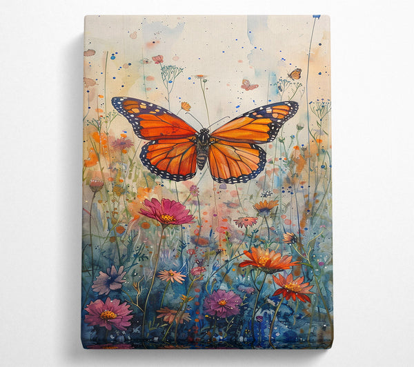 Orange Butterfly Dreamscape