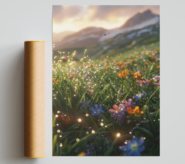 Golden Dewy Meadow