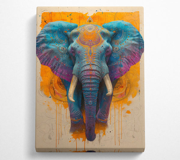 Golden Blue Elephant Dream