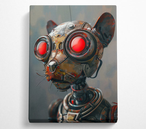 Red-Eyed Rusty Feline