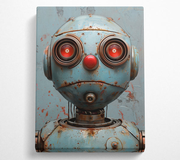 The Rusty Blue Robot