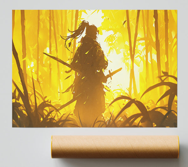 Golden Bamboo Warrior