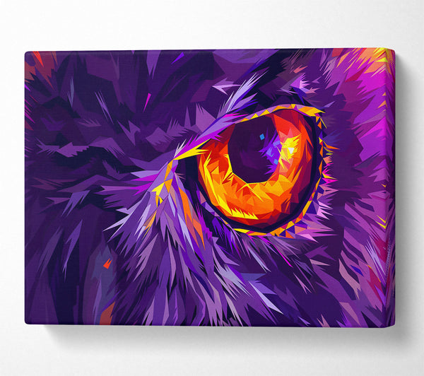 Purple Gaze Of Fire