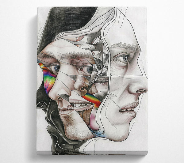 Rainbow Face Fragmentation