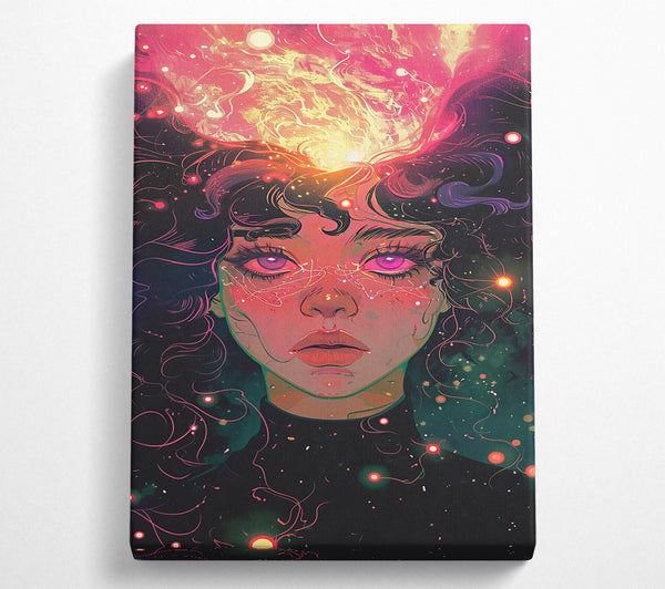 Cosmic Pink Embrace