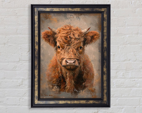 Highland Cow Art