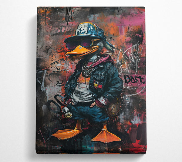 Orange Duck & Graffiti