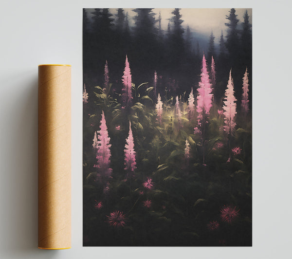 Pink Forest Bloom