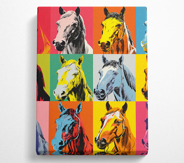 Horse Popart