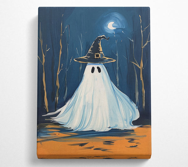 Blue Night Witch Ghost