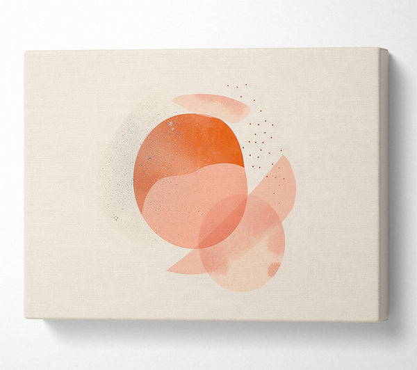 Terracotta Abstract Circles