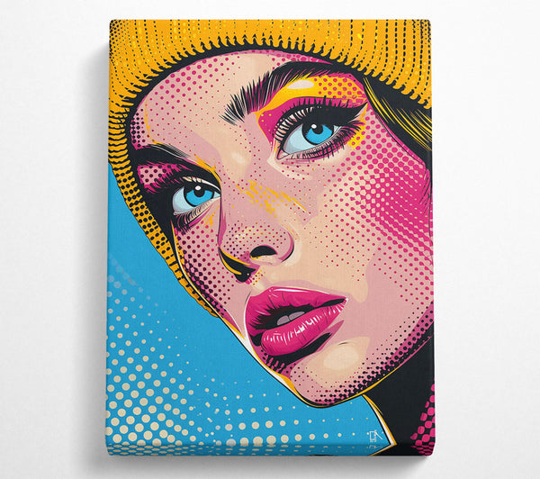 Pink Pop Art Gaze