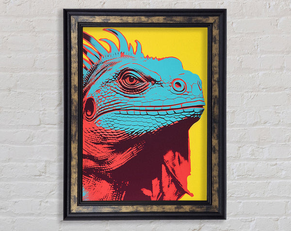 Iguana Pop Art