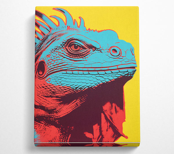 Iguana Pop Art