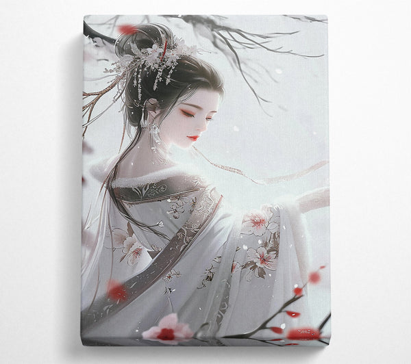 Japanese Plum Blossom Woman