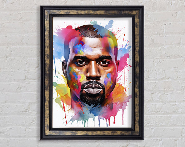 Kanye West Watercolour