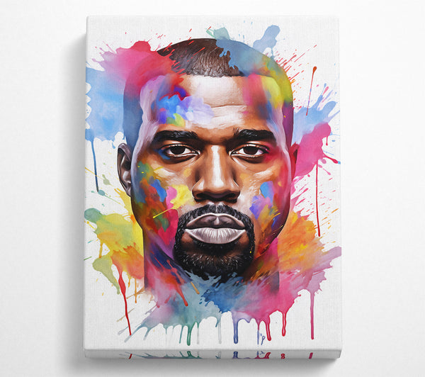 Kanye West Watercolour