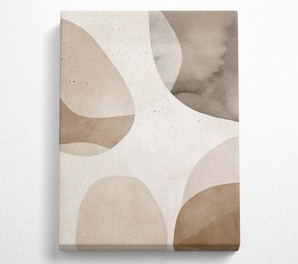 Beige Abstract Shapes