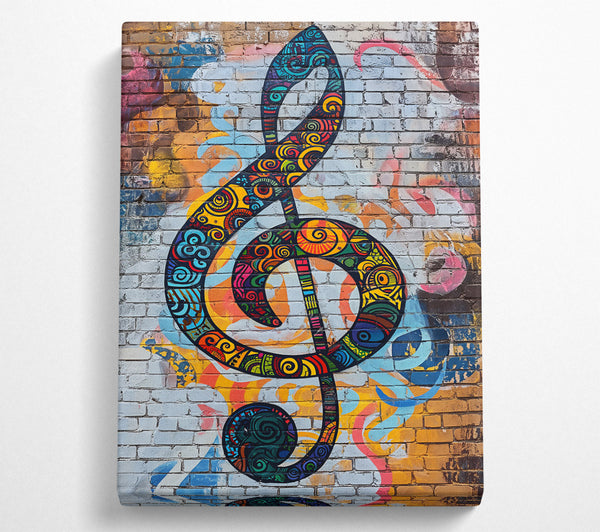 Yellow Brick Treble Clef