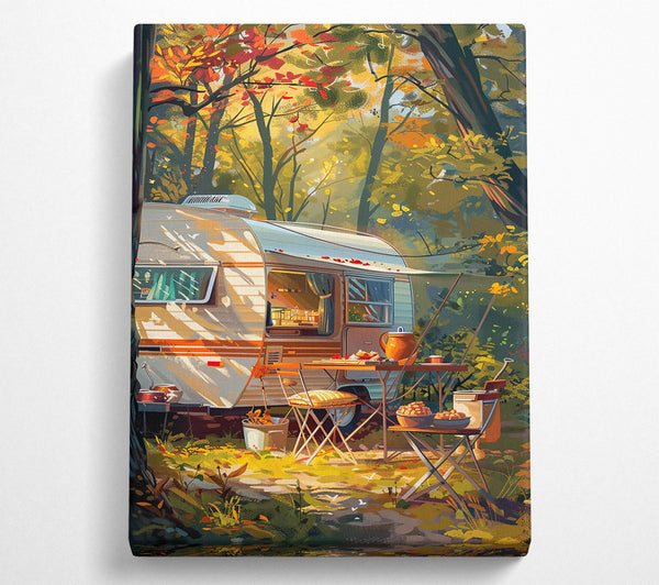 Golden Autumn Campsite