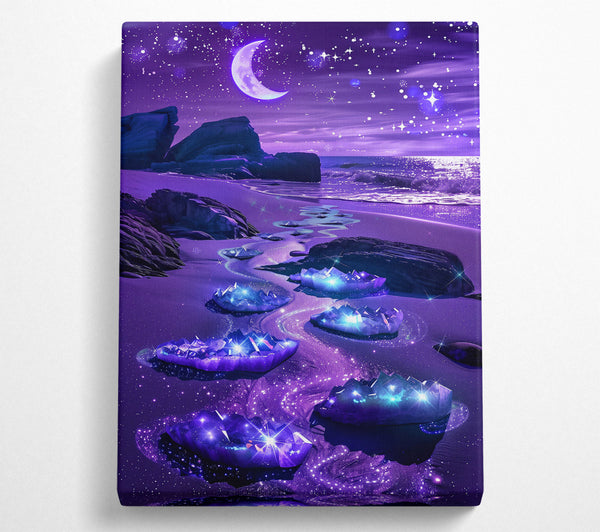 Purple Crystal Shore