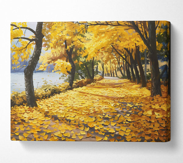 Golden Autumn Path