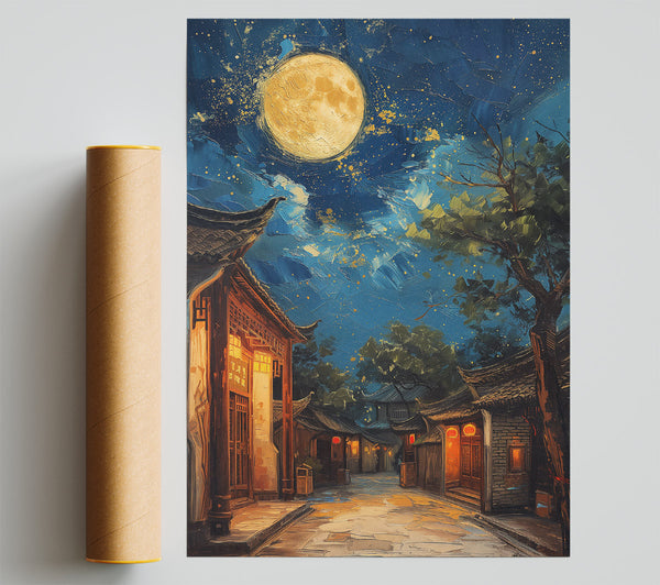 Golden Moonlight Street