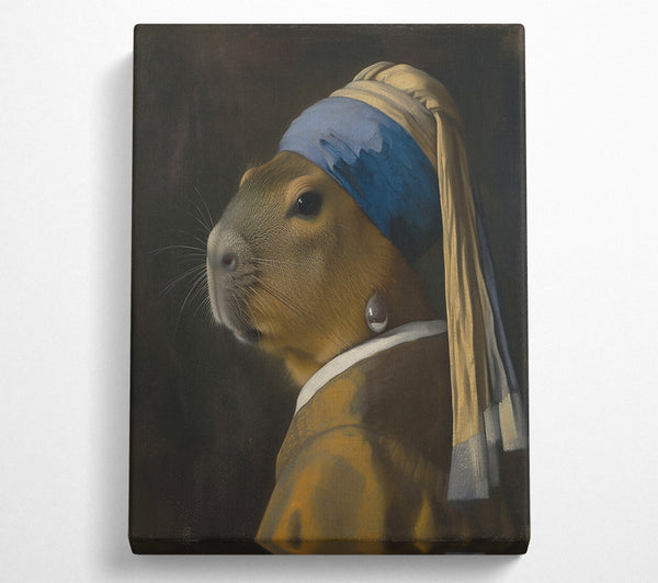 The Blue Capybara Girl