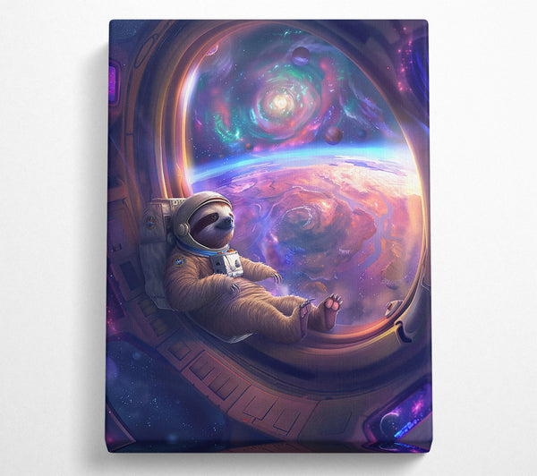 Purple Space Sloth