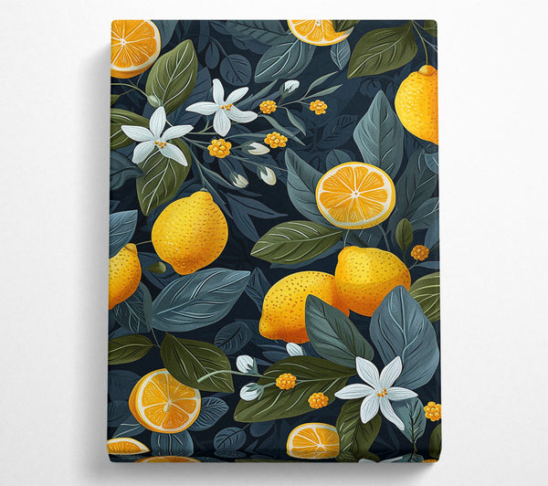 Lemons And Flowers