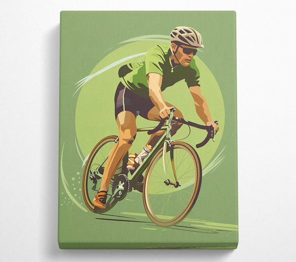 Green Pedal Pusher.