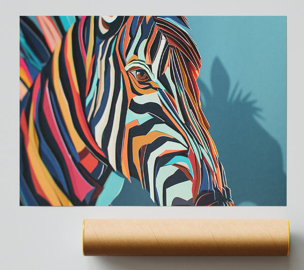 Blue Striped Zebra