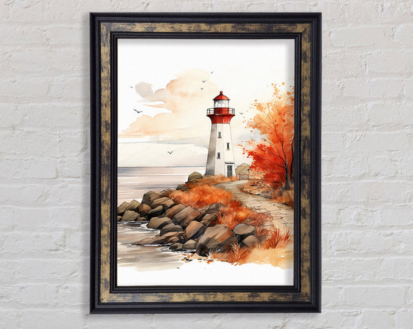 Lighthous Watercolour