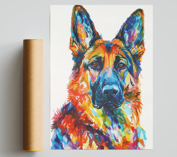 Orange German Shepherd Dream