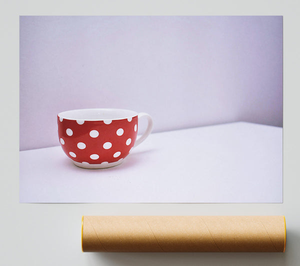 Red Polka Dot Mug