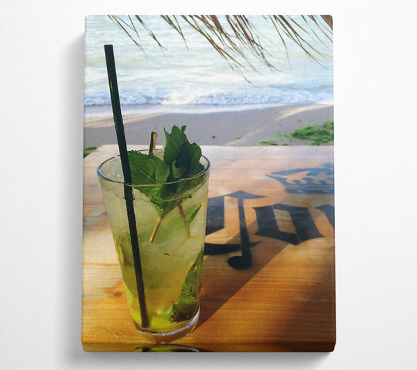 Green Beachside Mojito