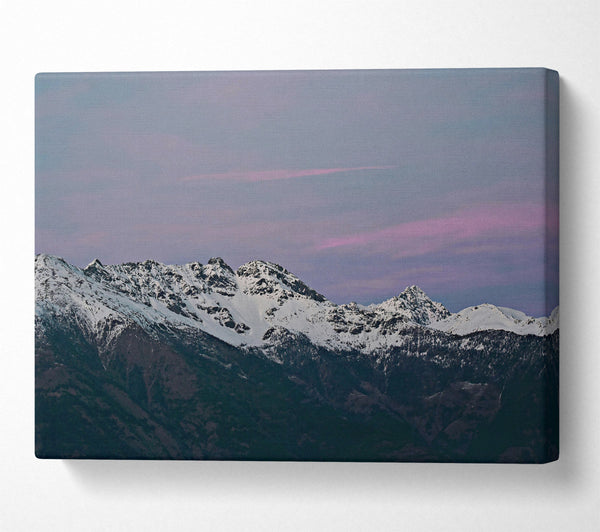 Pink Sky Mountains