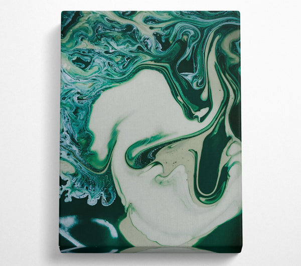 Emerald Swirls And Streams